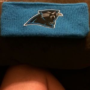 Carolina panthers head band